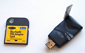 Belkin Bluetooth CF and USB adapters