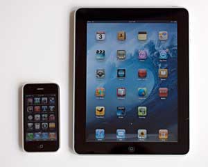 iPad and iPhone 3GS