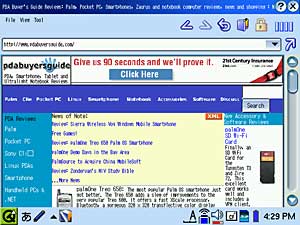 screen shot