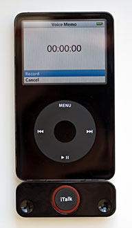 iTalk and iPod