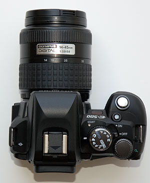 top of Olympus E-500