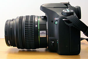 Pentax side view