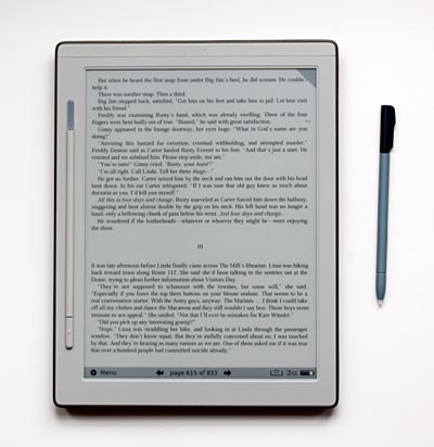 IREX DR800SG - eBook Reader Reviews by Mobile Tech Review