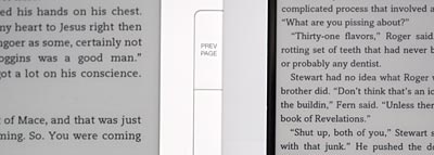 nook and Amazon Kindle DX