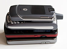 Motorola Q9m size comparison