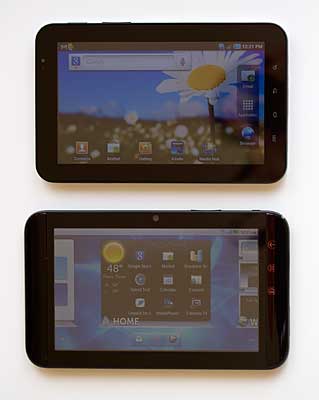 Dell Streak 7 and Samsung Galaxy Tab