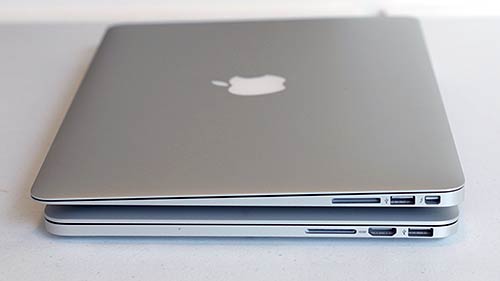 Late 2013 Apple MacBook Pro 13 vs. MacBook Air 13 Comparison