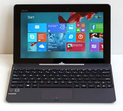 Asus Transformer Book T100 Review - Windows 8 Tablet, Convertible