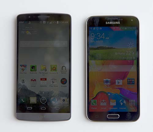 LG G3 and Smasung Galaxy S5
