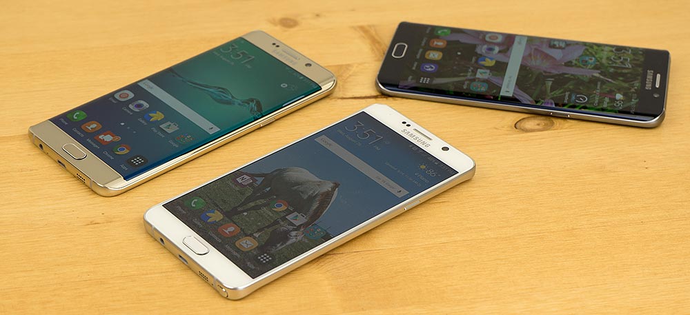 Samsung Galaxy Note 5 vs Galaxy S6 edge+ - Phone Comparisons by ...